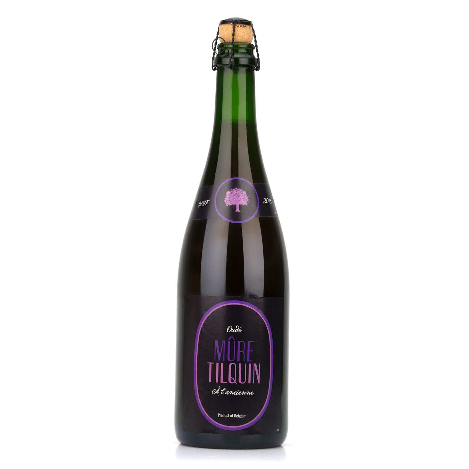 Tilquin - Bière Oude gueuze à l'ancienne à la mûre 6.0% - Guezerie Tilquin