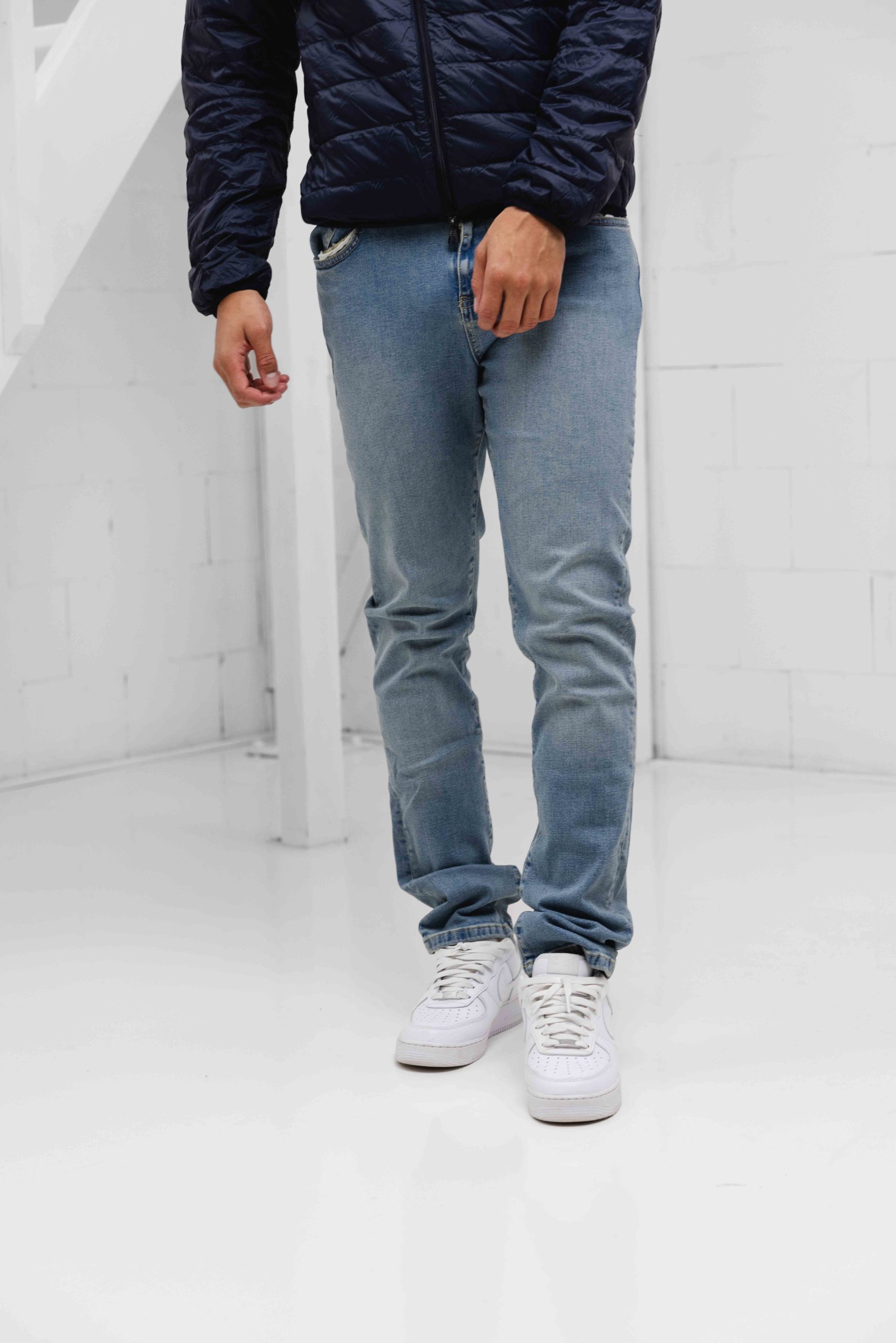 Croyez CH2 Straight Leg Jeans Heren Lichtblauw