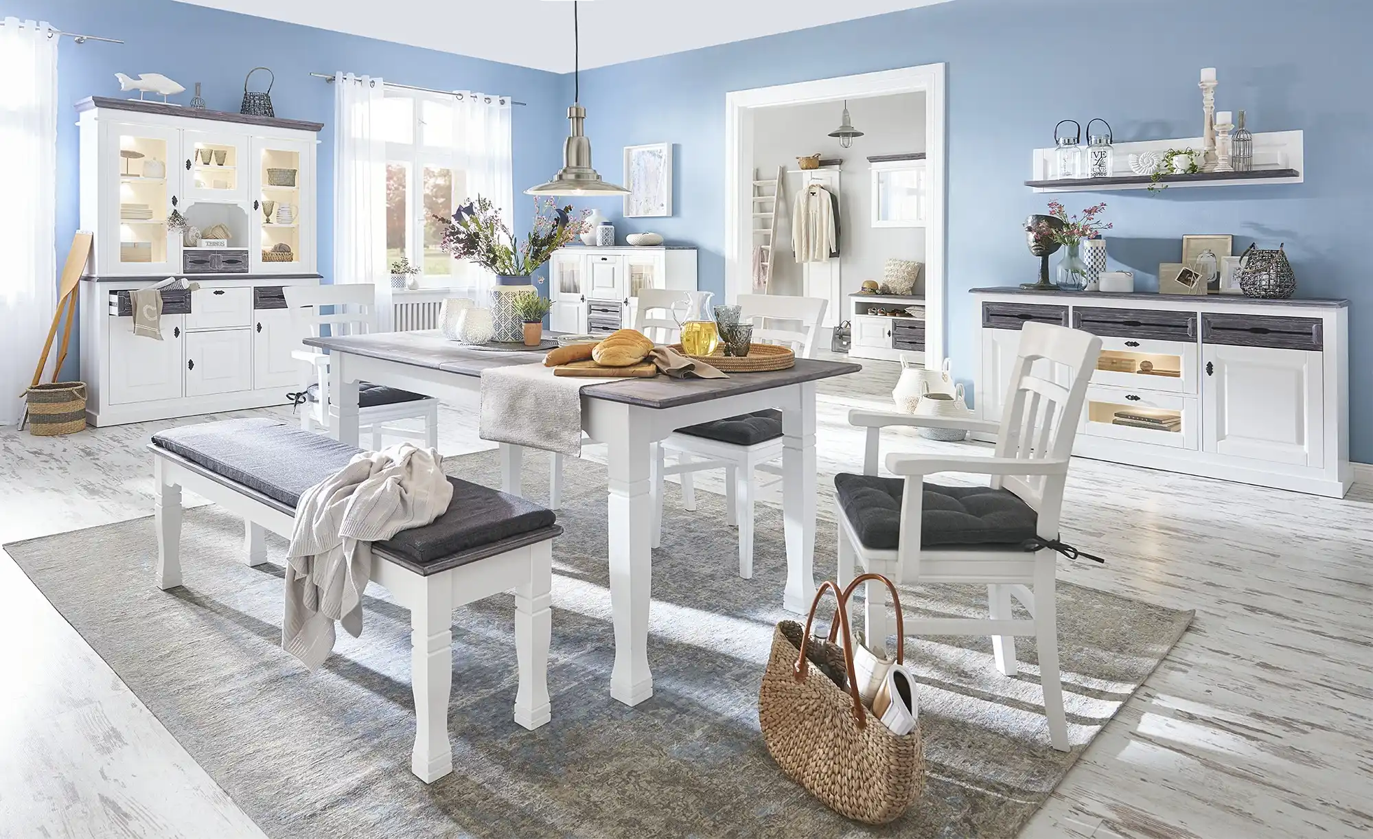maison bleue Anrichte Cabana