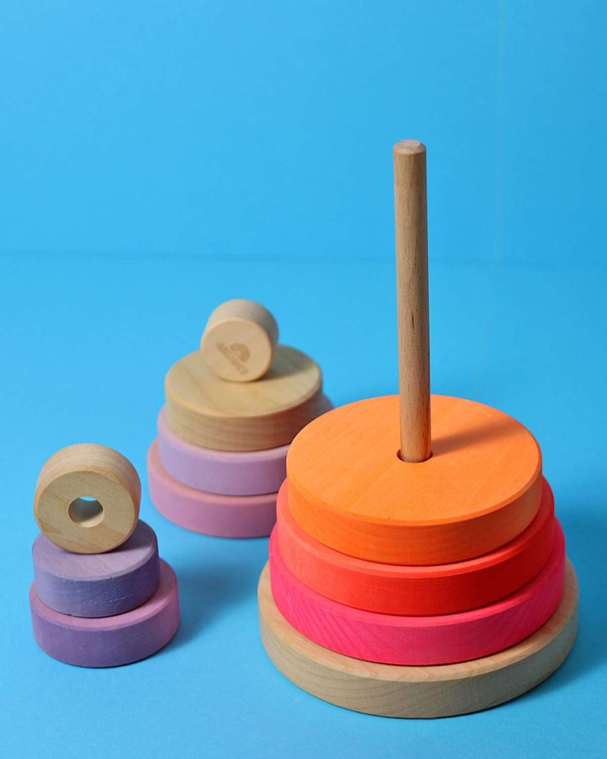 Stabletårn i Tre – Stort 23cm | Conical tower