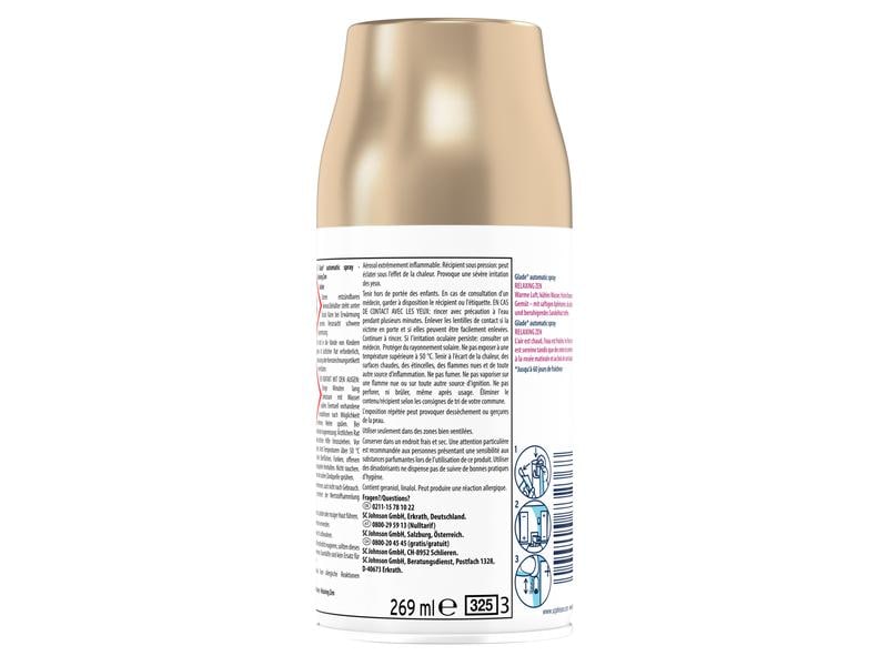 Glade Automatic Spray Relaxing Zen Nachfüller 269 ml Automatischer Lufterfrischer Nachfüller