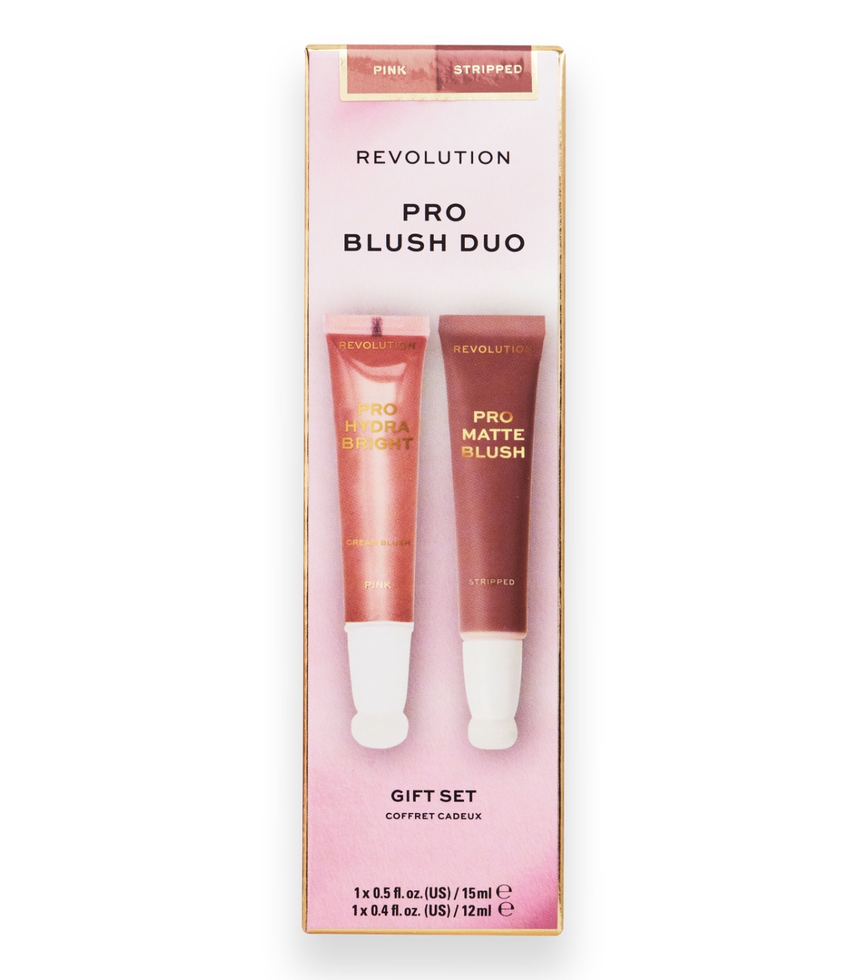 Revolution Pro - Duo de blush em creme - Pink
