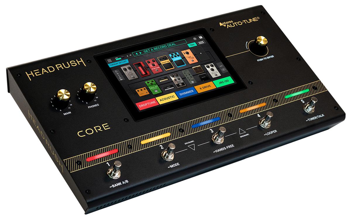 Effektgerät CORE<br>Perfekter Gitarren- und Gesangssound mit einem Tastendruck