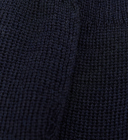 Huttelihut Fäustlinge - Wolle - Strick - Dark Navy