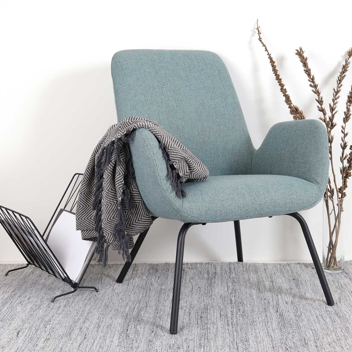 Ninte fauteuil - Gestoffeerd Teddy