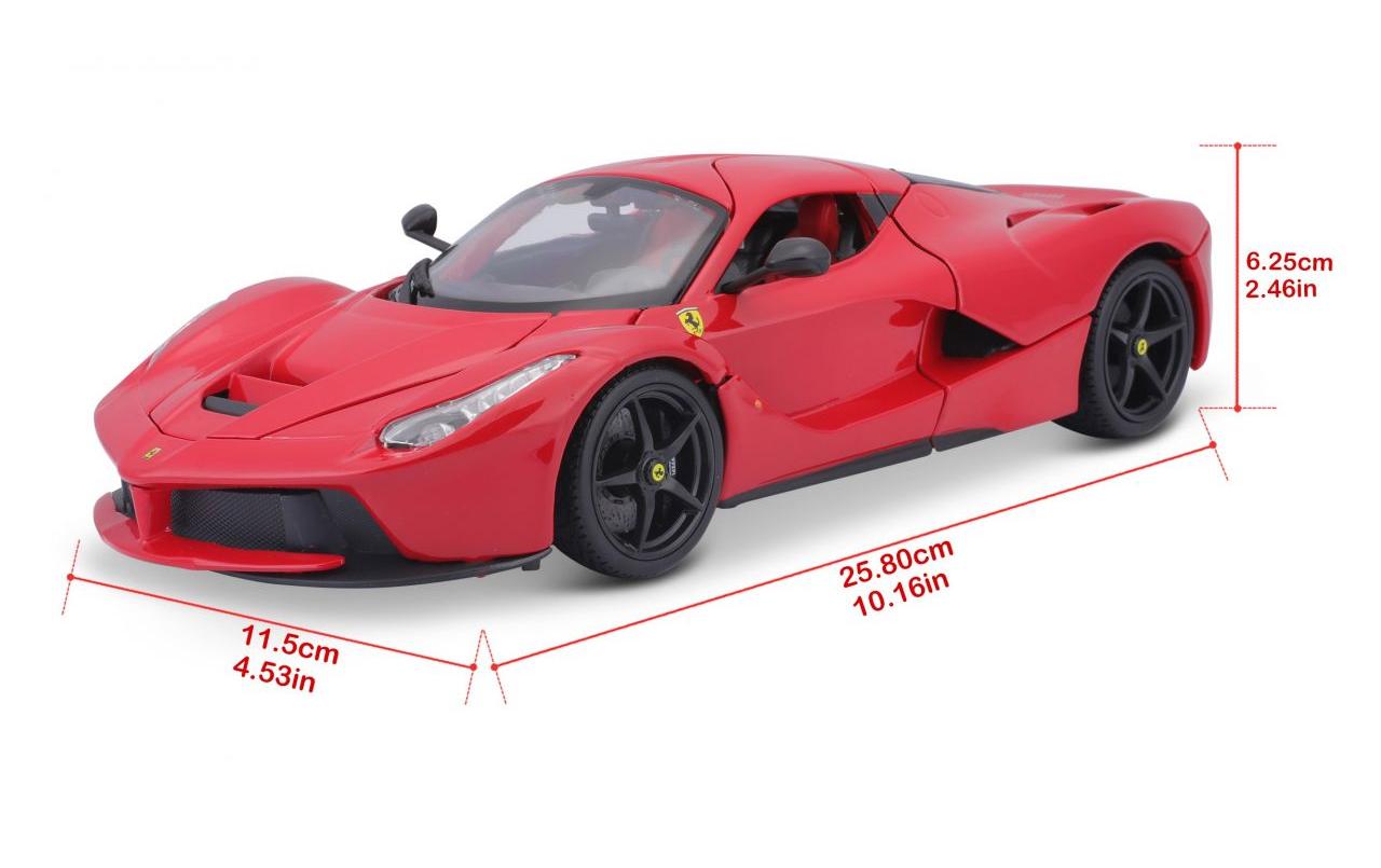 Ferrari R&P LaFerrari Rot 1:18Sammlermodell im Massstab 1:18