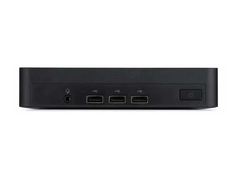 Acer Chromebox Mini Entreprise CXM1 - Mini PC 1 x Celeron N4500 / op til 2.8 GHz - RAM 8 GB - flash - eMMC 32 GB - UHD Graphics - IEEE 802.11ax (Wi-Fi 6), Gigabit Ethernet - Chrome OS - skærm: ingen - sort