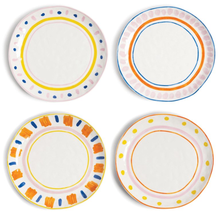 &klevering Boavista dinerbord Ø21,5 set van 4