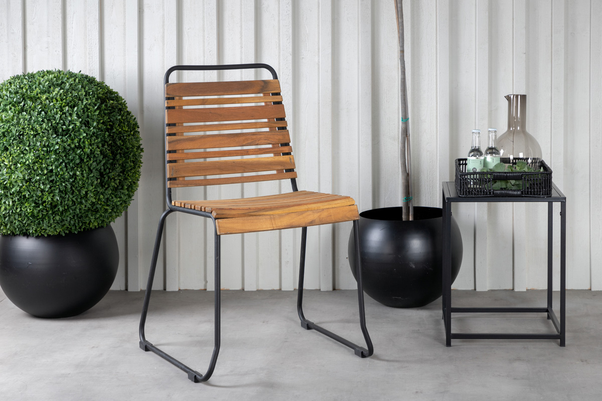 Houten tuinstoel Lasse Naturel