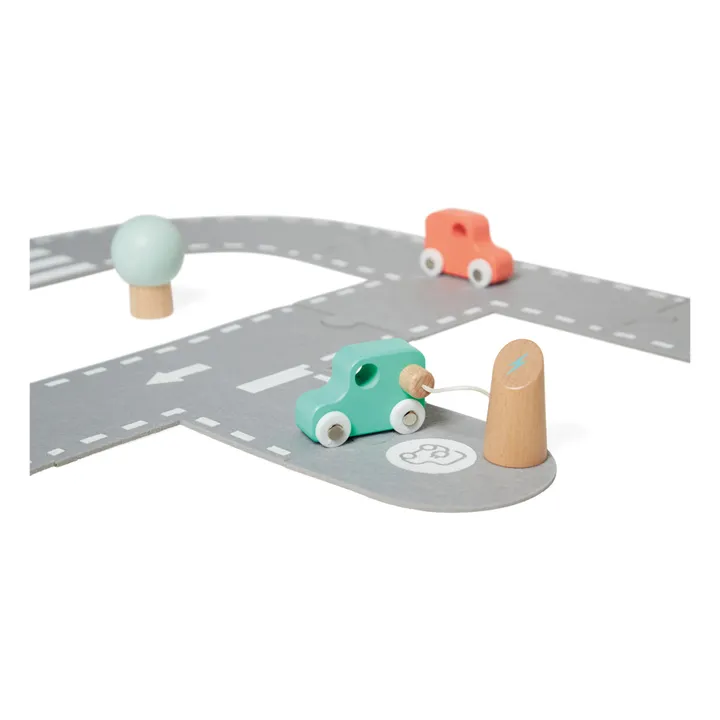 Janod Circuit de voitures en feutrine