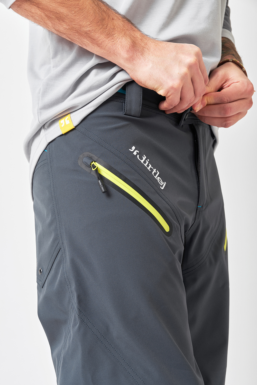Dirtlej Trailscout Vandtætte MTB shorts Grå/Blå