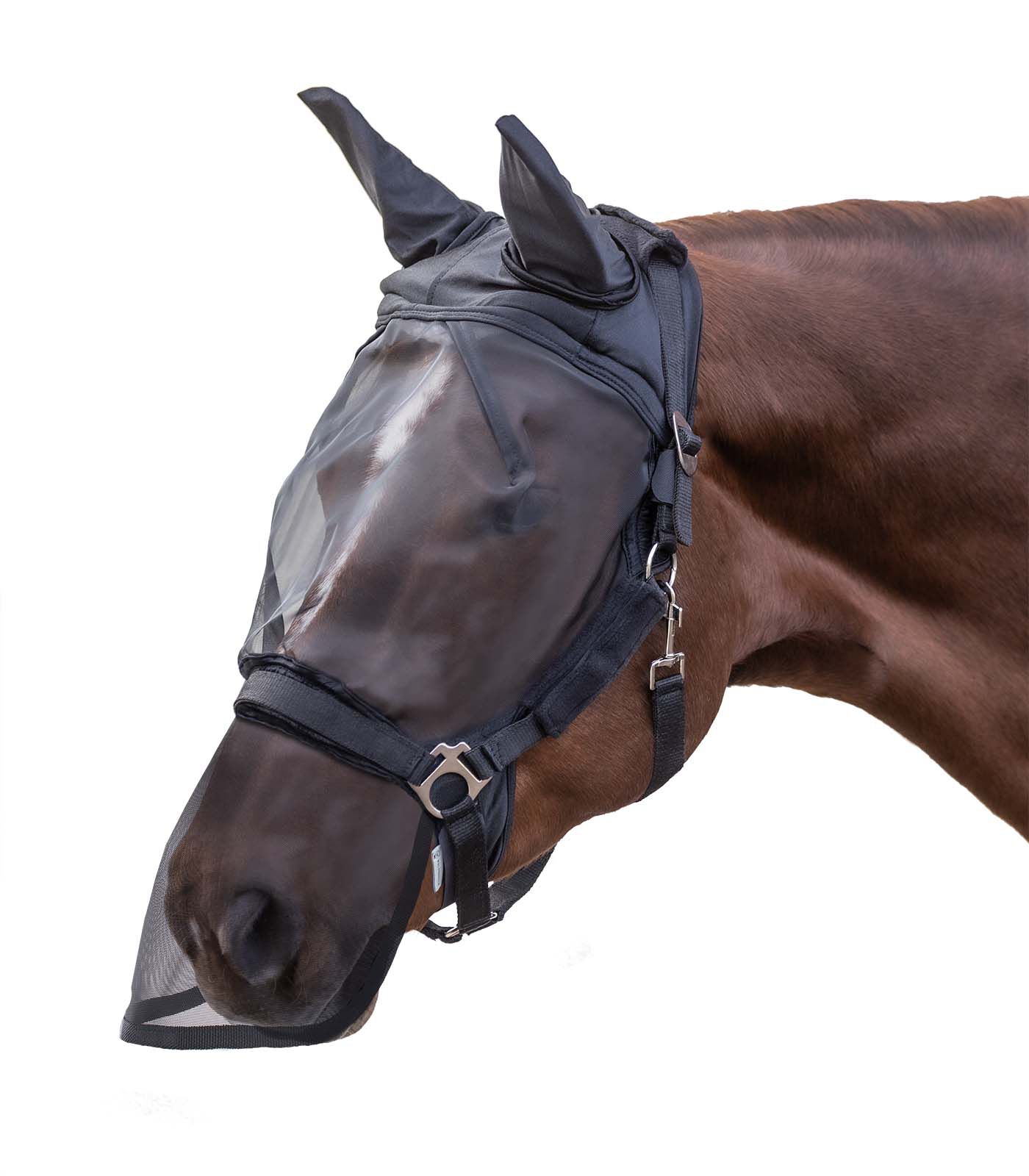 Waldhausen  - Vliegenmasker - Zwart - Pony