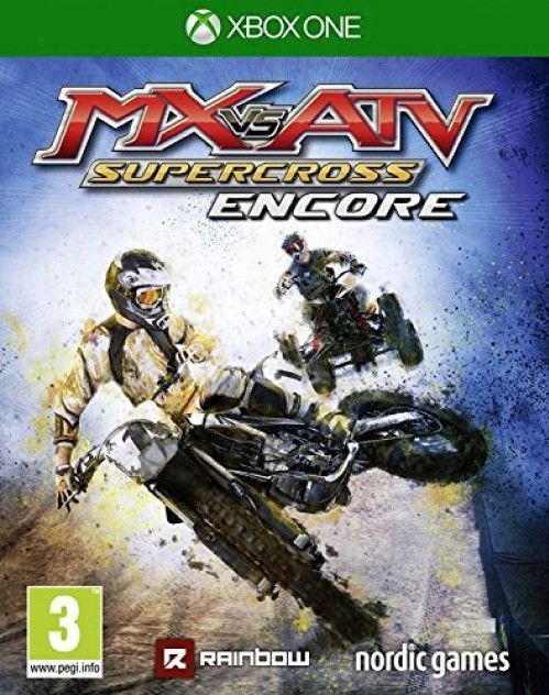 MX vs ATV - Supercross Encore - Xbox One Game - 17 Tracks - Multiplayer tot 12 Spelers