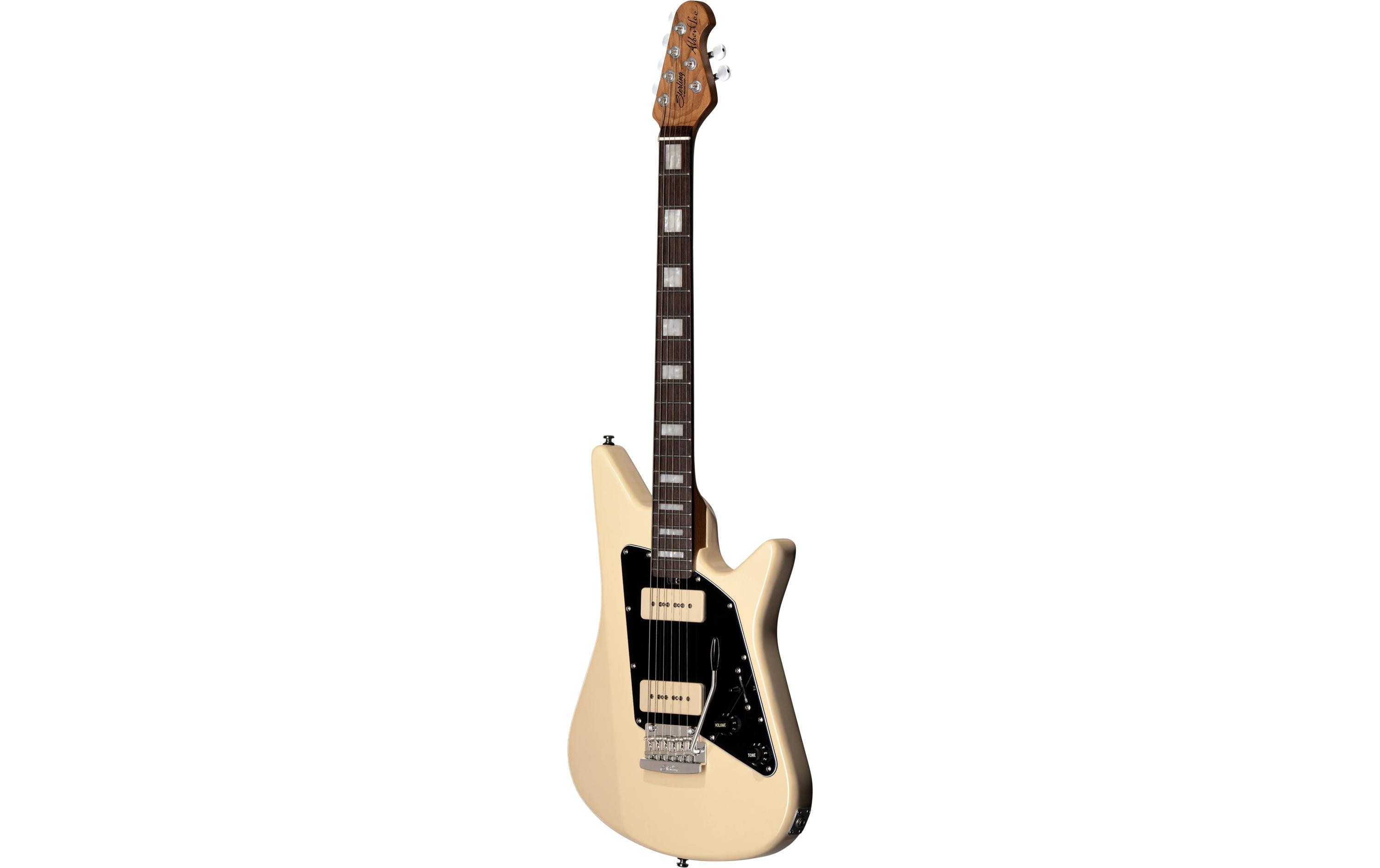 E-Gitarre Albert Lee P90 Vintage Cream<br>Retro-Modern-Gitarre