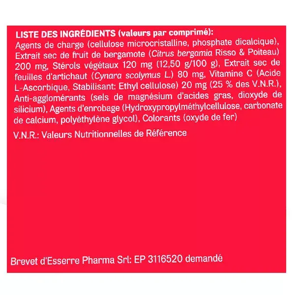 Arterin Colesterol com Ingredientes Ativos de Origem Natural - 90 Comprimidos