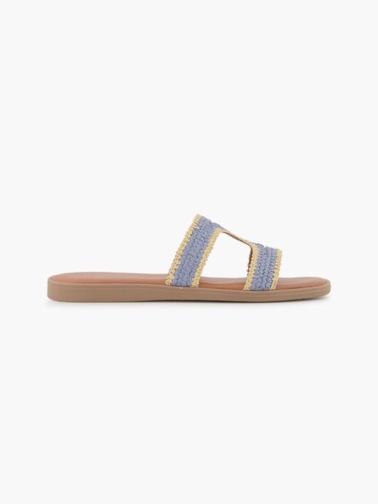 5th Avenue Pantolette Blau