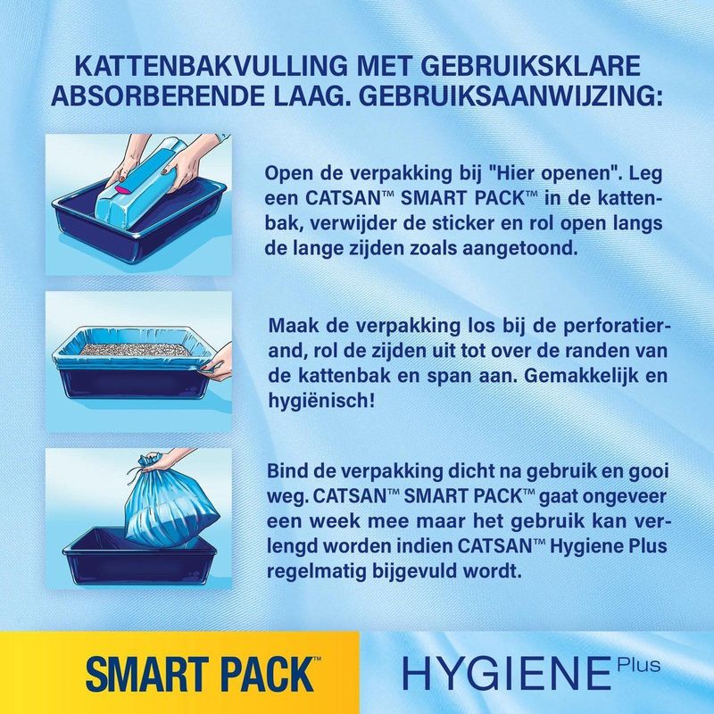 Catsan Kattenbakvulling - Smart Pack - 2 x 4 L