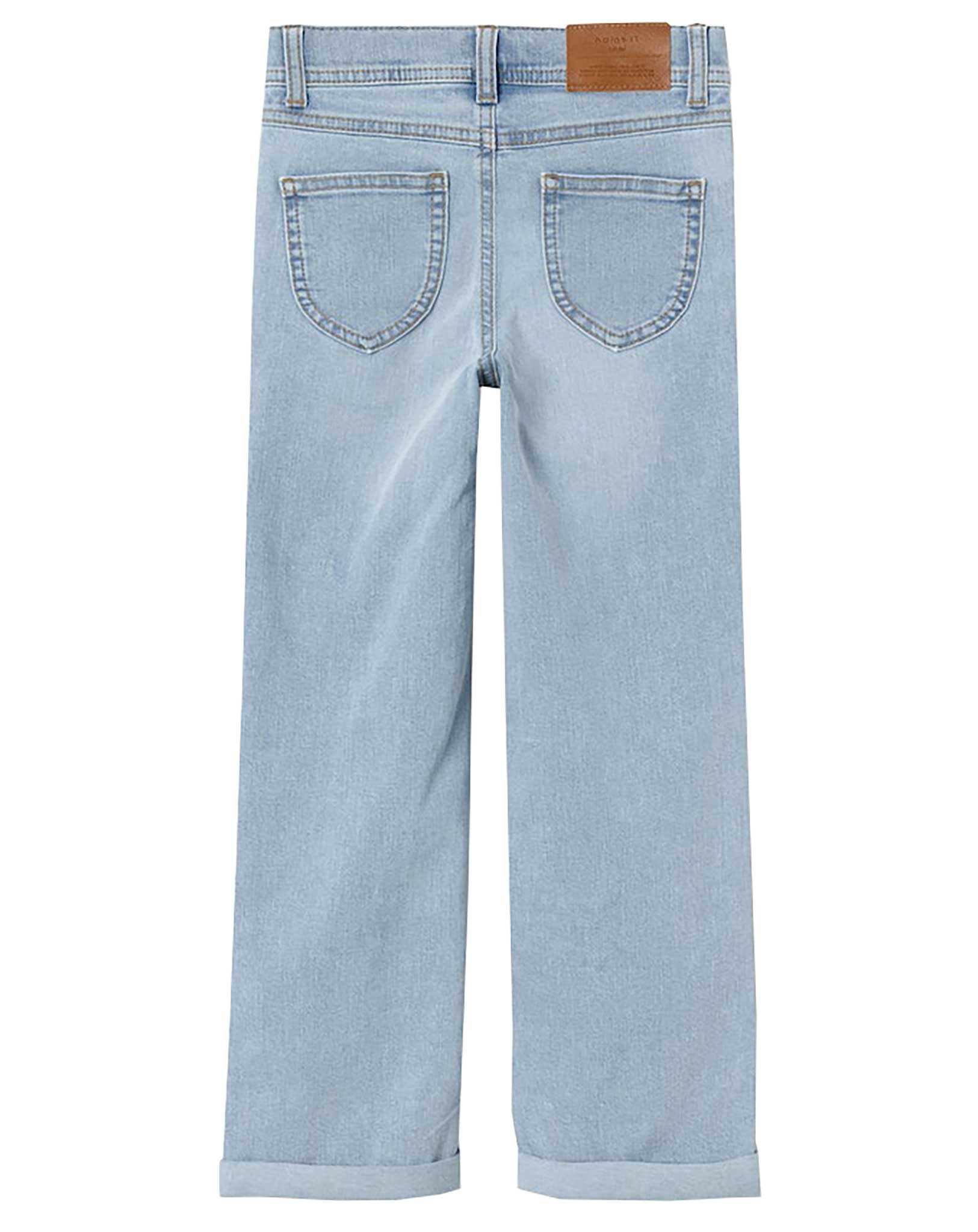 Jeans NKFPOLLY WIDE 9663-IC in light blue denim