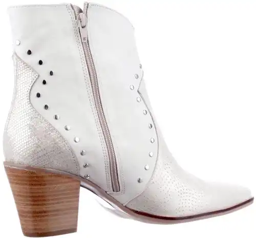 Roberto d'Angelo wit combi Marie - maat 43 enkellaars wit combi - maat 43 Calandschoen