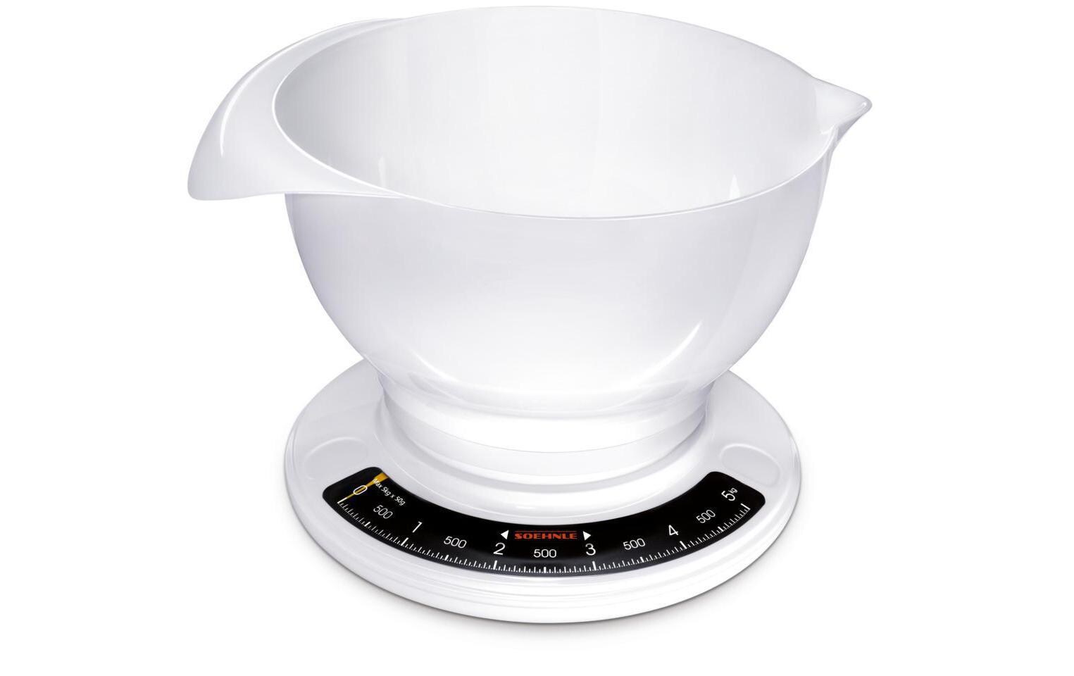 Küchenwaage Culina Pro WeissAnaloge Küchenwaage