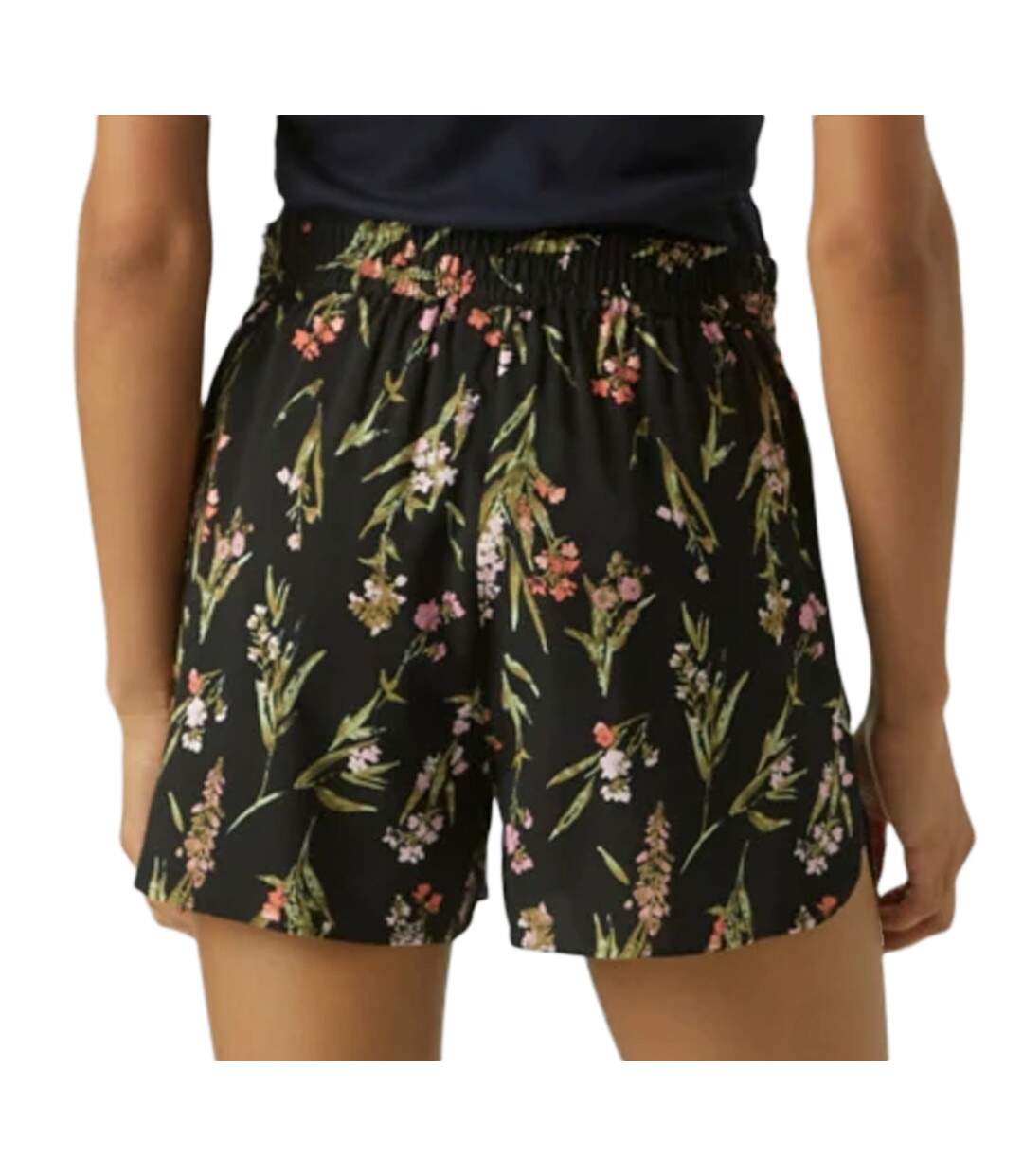 Short Noir à Motifs Femme Vero Moda Easy
