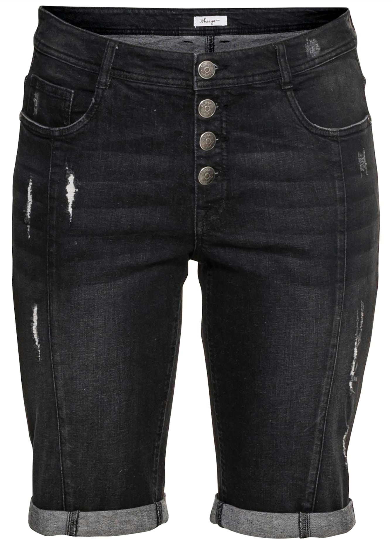 Sheego Jeansbermudas 1 Stk. tlg.