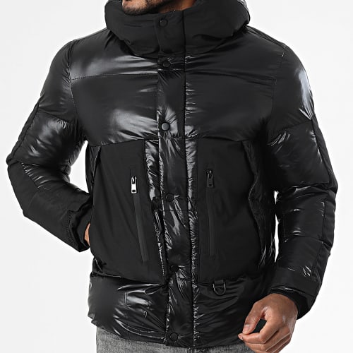 Doudoune Capuche Noir