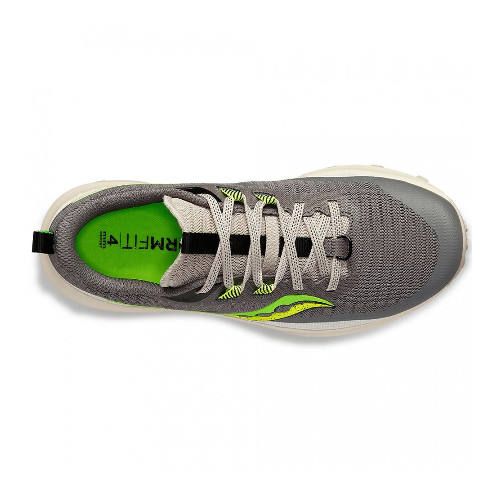 Saucony PEREGRINE 13 - Chaussures trail Femme gravel/slime