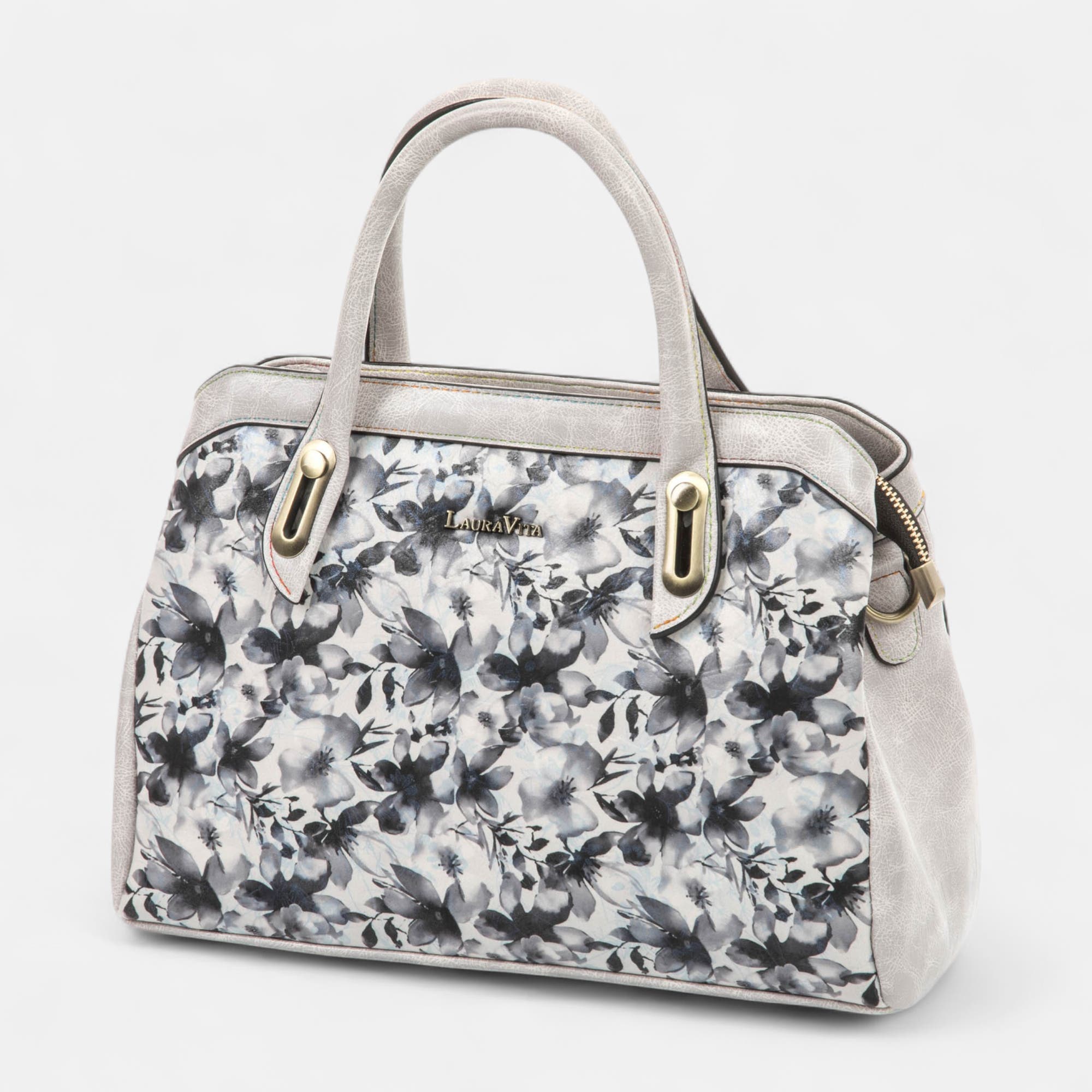 Sac à main gris