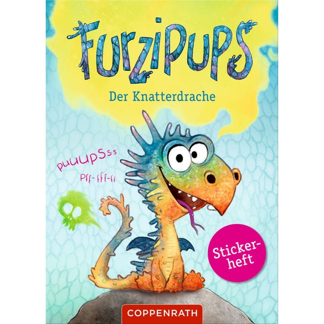 Furzipups - Der Knatterdrache - Stickerheft