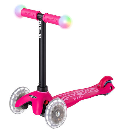 Micro Tretroller - Mini2grow Deluxe Magie LED - Pink