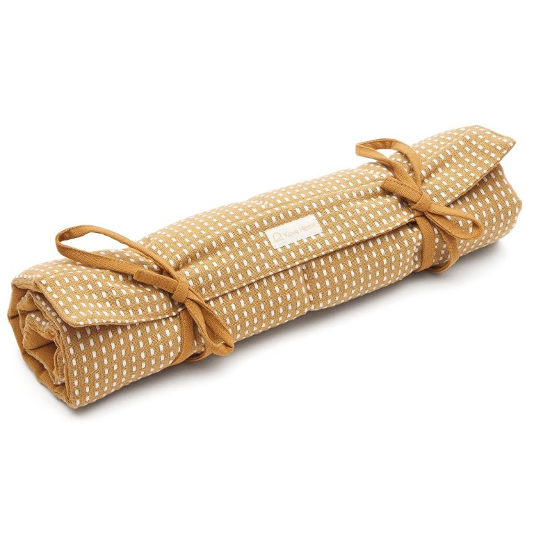 Kave Home Trufa hondenplaid 50x70 Geel