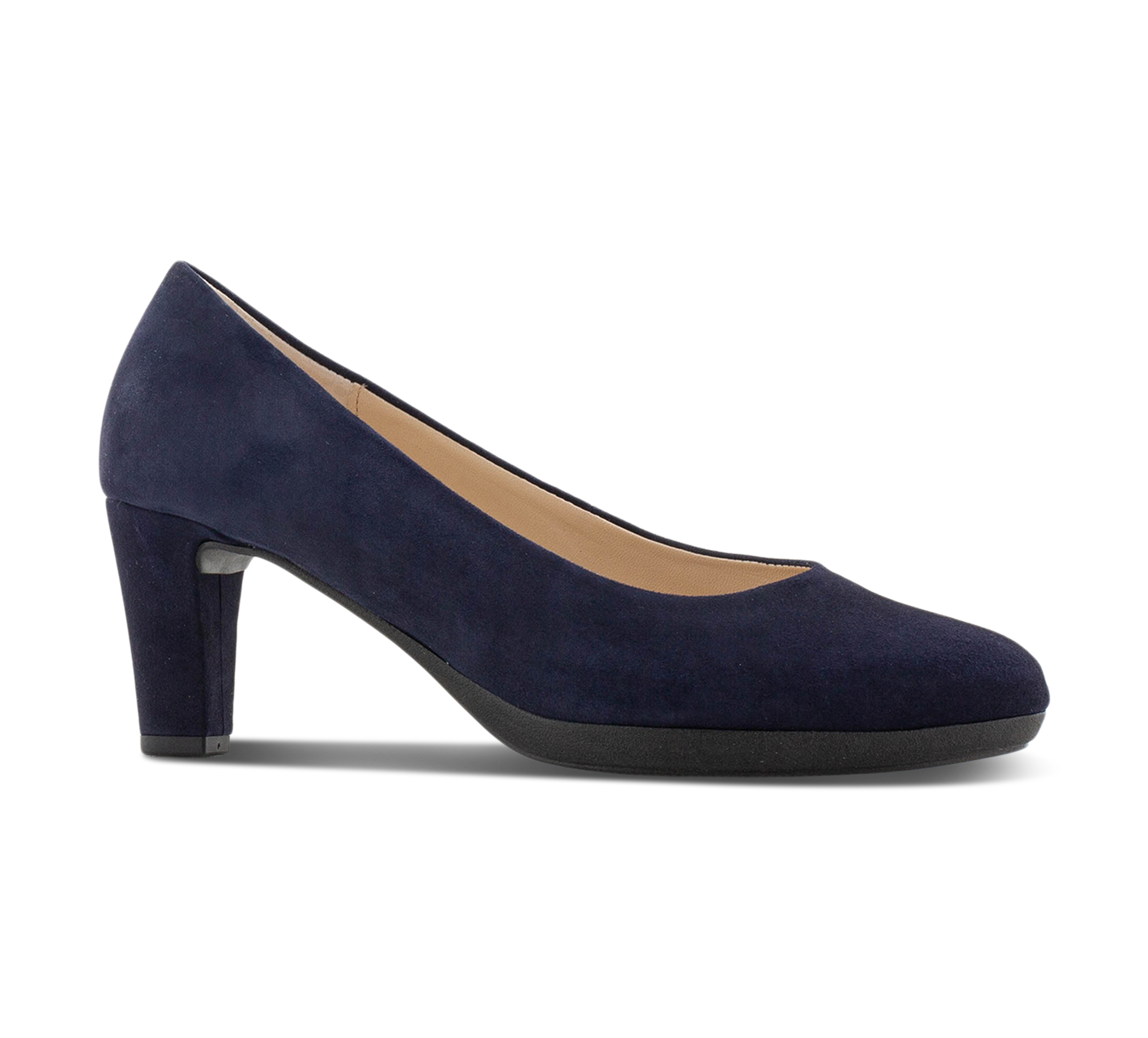 Gabor Plateaupumps blau