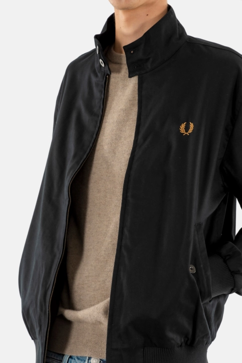 Blousons et vestes fred perry harrington 102 black