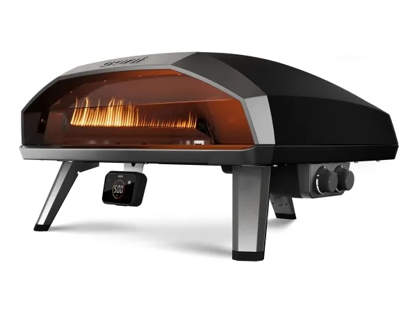Ooni Koda 2 Max, 1 pizza(er), Sort, Sølv, 33 cm, 500 °C, 150 - 500 °C, Sten