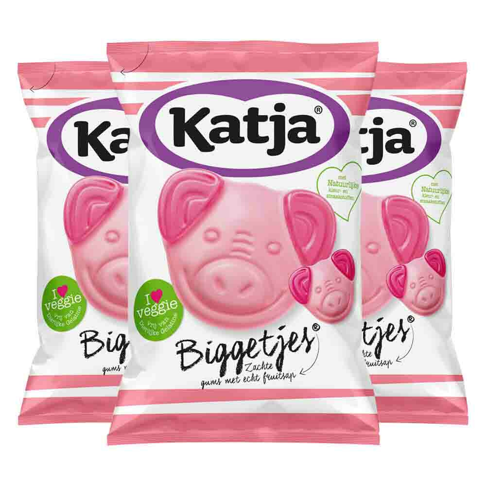 3x Katja Biggetjes 125 gr