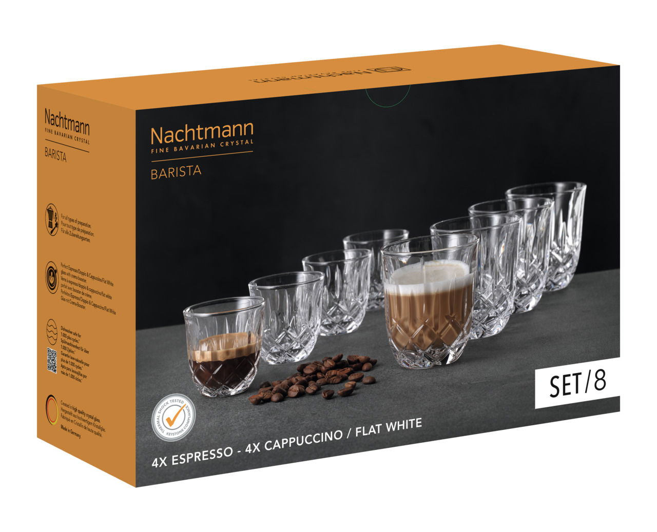 Nachtmann Barista Set 8-tlg. NOBLESSE