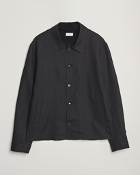 Tiger of Sweden Barnaby Linen Overshirt Black