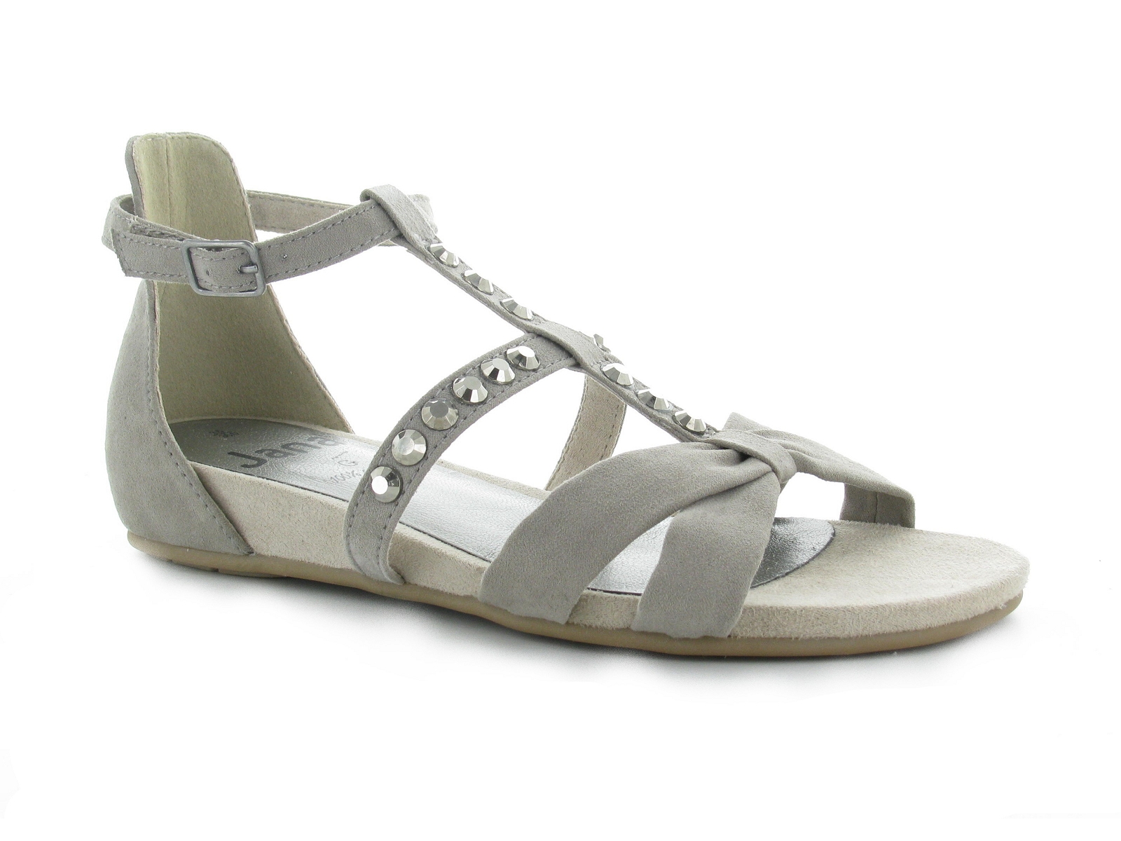 Jana  shoes-28108 Synthétique Velours Taupe