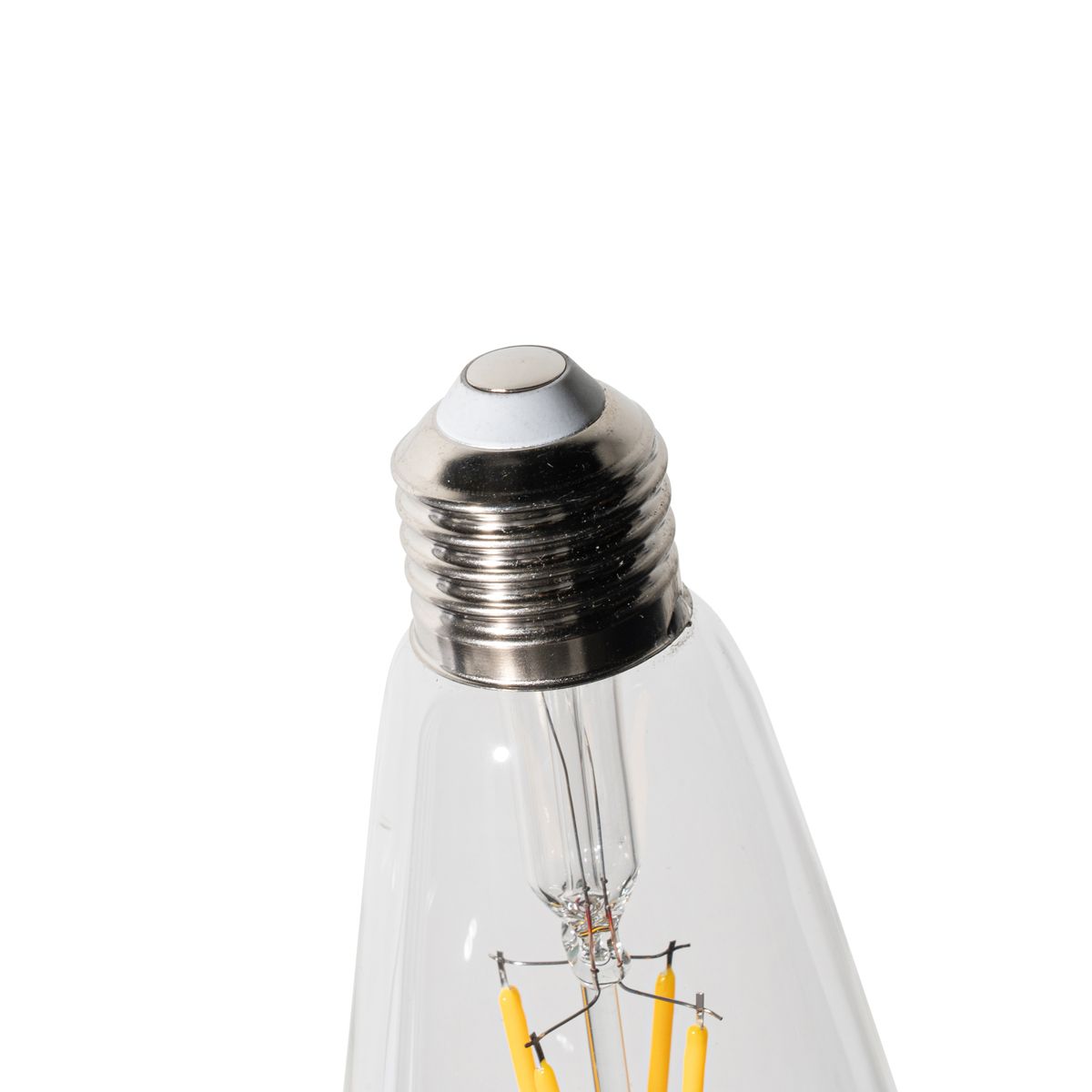 Set van 5 E27 dimbare LED lampen ST64 clear 5W 600 lm 2700K