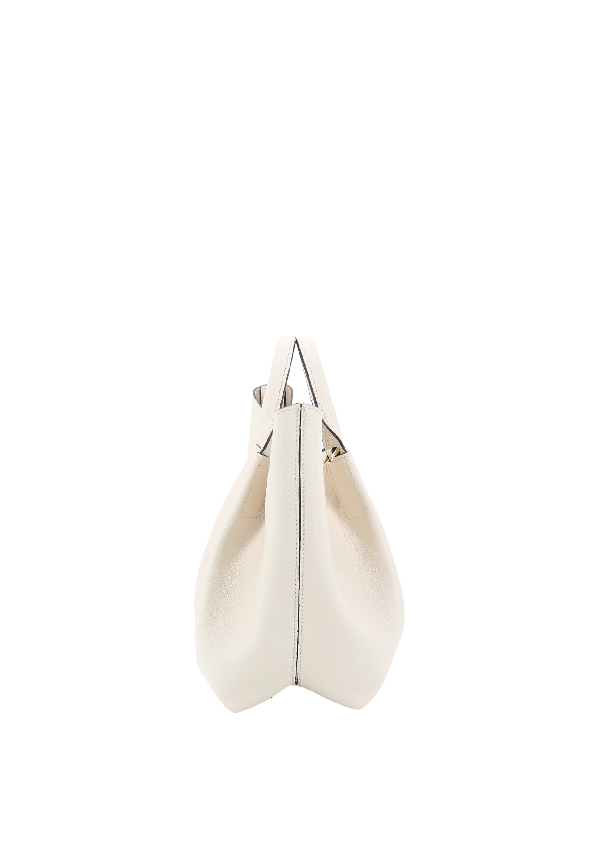 Shopper ESSENTIAL small Leather Agave Standard