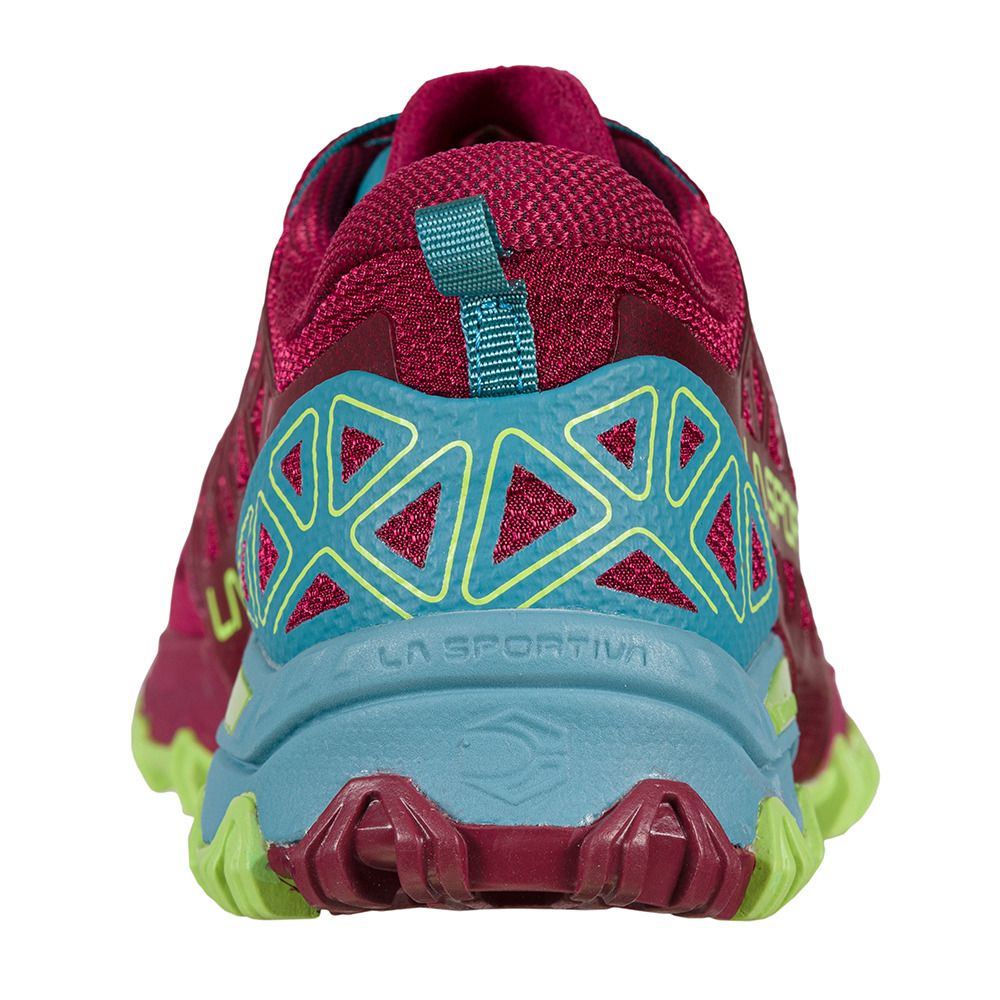 La Sportiva BUSHIDO II - Chaussures de trail Femme red plum/topaz