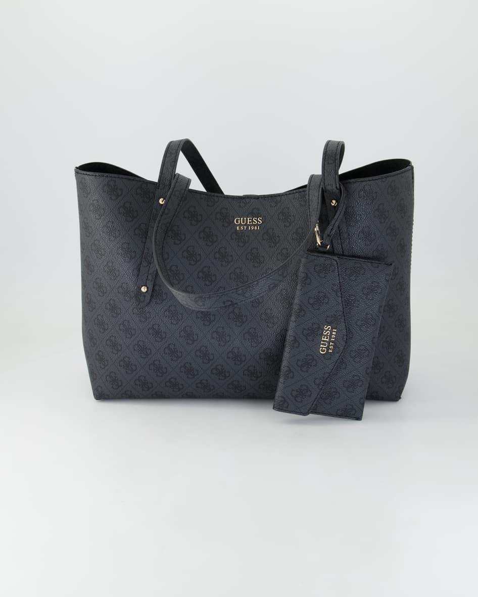 Guess Brenton Tote Handtasche in Grau