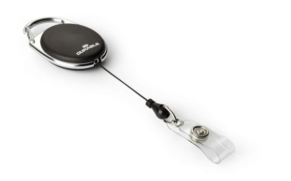 Durable Yoyo-holder nøglering STYLE med plaststrop med trykknap