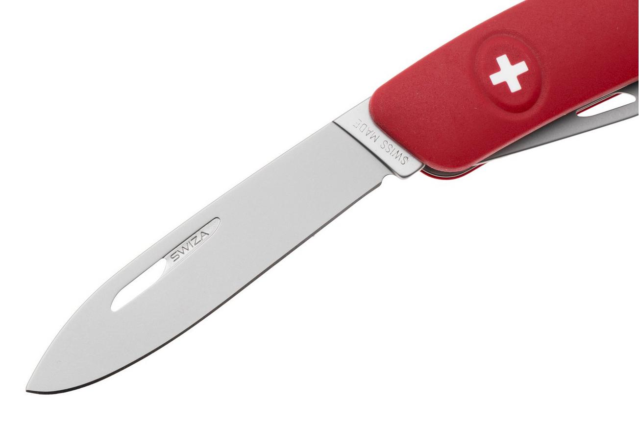 Swiza D03 AM, KNI.0036.1900, Red Helvetix, Zwitsers zakmes, 6 tools