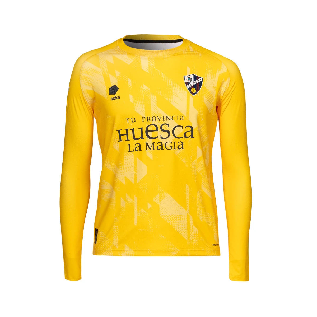 T-Shirt Soka Sociedad Deportiva Huesca Quarto Equipamento Guarda-redes 2024-2025 Criança