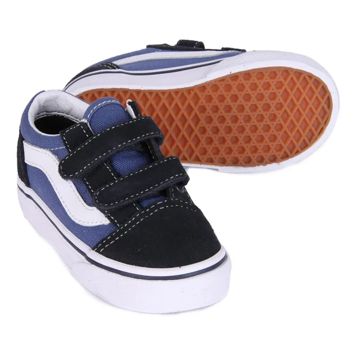 Vans Baskets Scratchs Old Skool  | Bleu marine