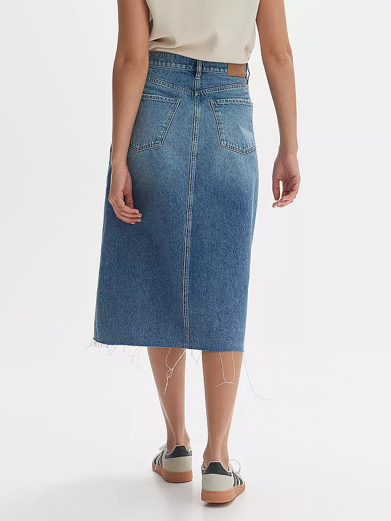 OPUS Jeansrock RINSO blau