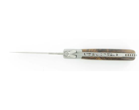 Laguiole Gentleman Noyer Couteau de Poche - Laguiole par Fontenille Pataud