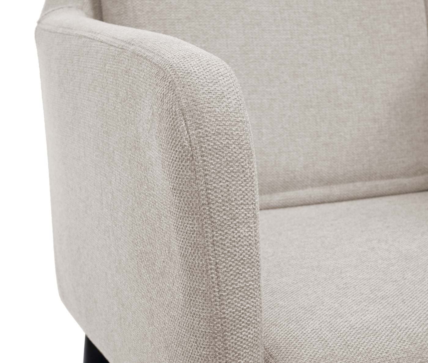 2er-Set Esszimmerstuhl MCW-H93, Küchenstuhl Lehnstuhl Stuhl ~ Stoff/Textil creme-beige
